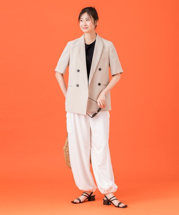 ONWARD Reuse Park 【ICB】パンツ春夏 オフホワイト