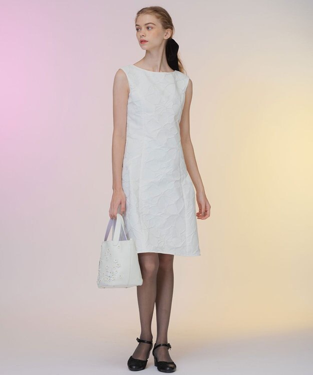 TOCCA 【洗える！】VIERGE ドレス アイボリー系