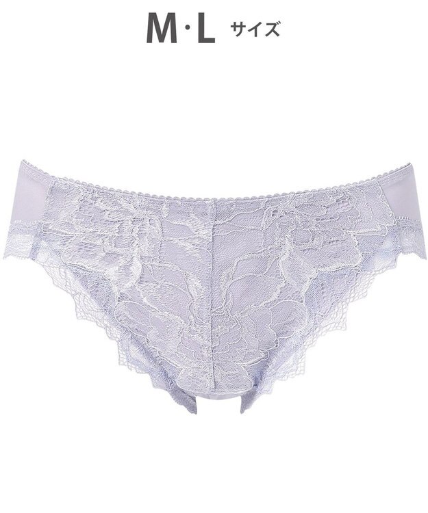 WACOAL ショーツ 【ハグするブラ】 BXB418とペア はきこみ丈あさめ ナイロンベア天竺素材(バック) レディース PXB118 /ワコール グレー