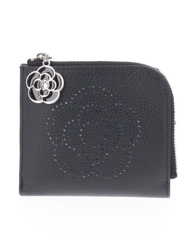 CLATHAS ルレット Lファスナー二つ折り財布 ブラック