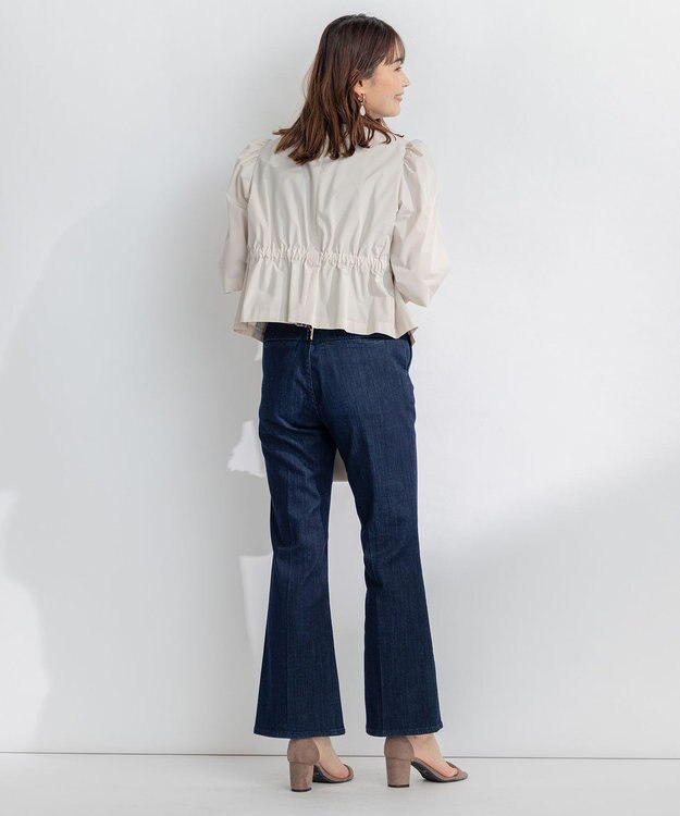 組曲 L 【洗える】ライトタイプライター ジャケット ベージュ系