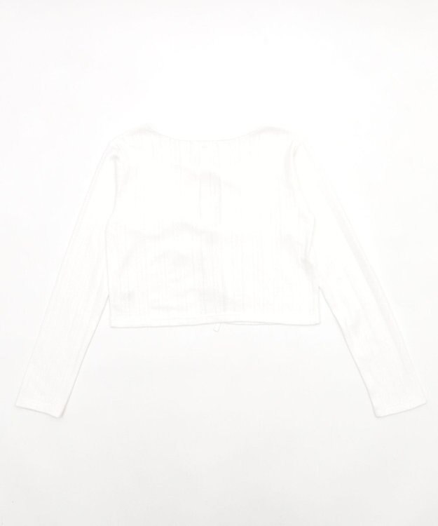 WEGO キャミセットリボンカーディガン オフホワイト