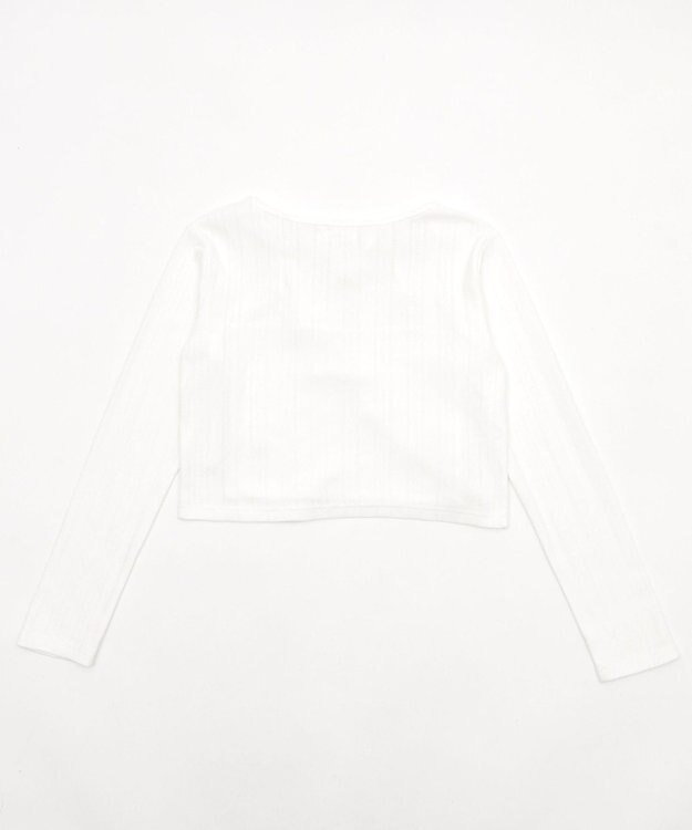 WEGO キャミセットリボンカーディガン オフホワイト