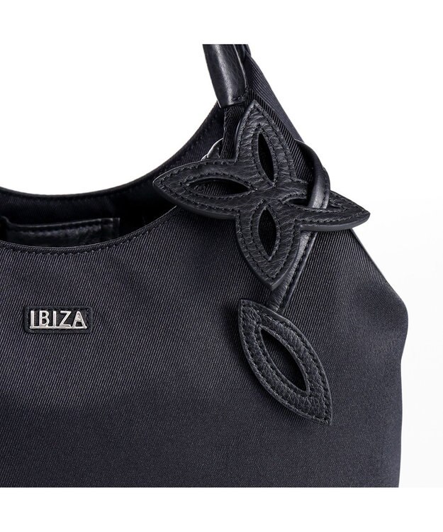 IBIZA アニマーダ　ナイロン　ハンドバッグ（パンダ） 黒