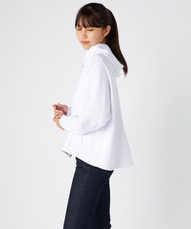 OP／FILA 【ocean pacific】らくティブ/ダンボールジップパーカー アイボリー