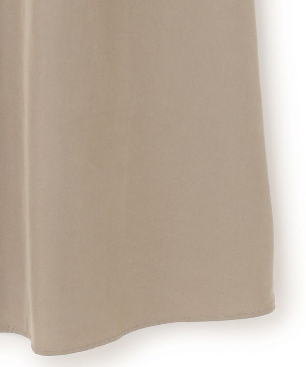 UNFILO L フィブリル キャミワンピース ベージュ