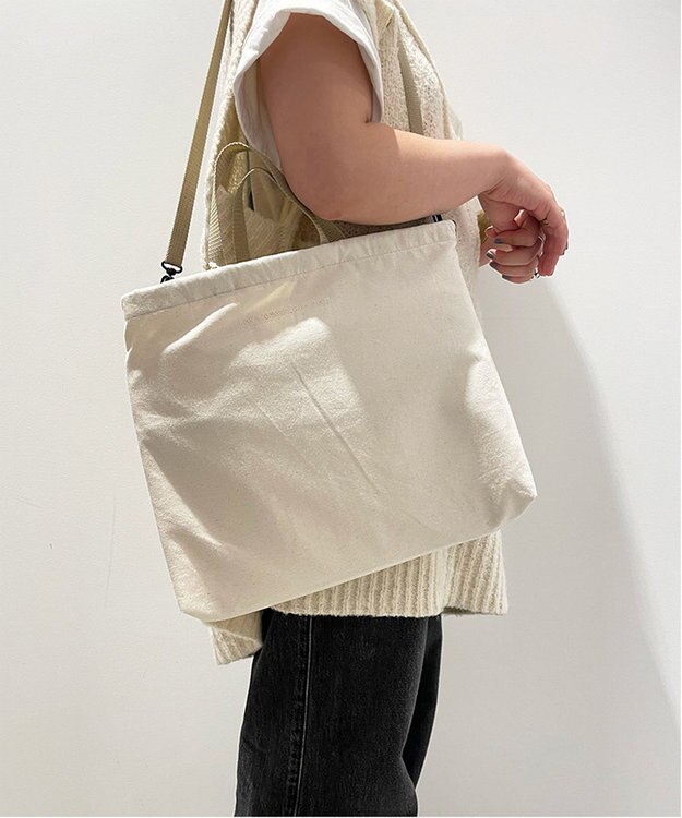 ONWARD CROSSET SELECT 【LOOKS COMMON BUT ACTUALLY… 】COTTON  PCバッグ ecru