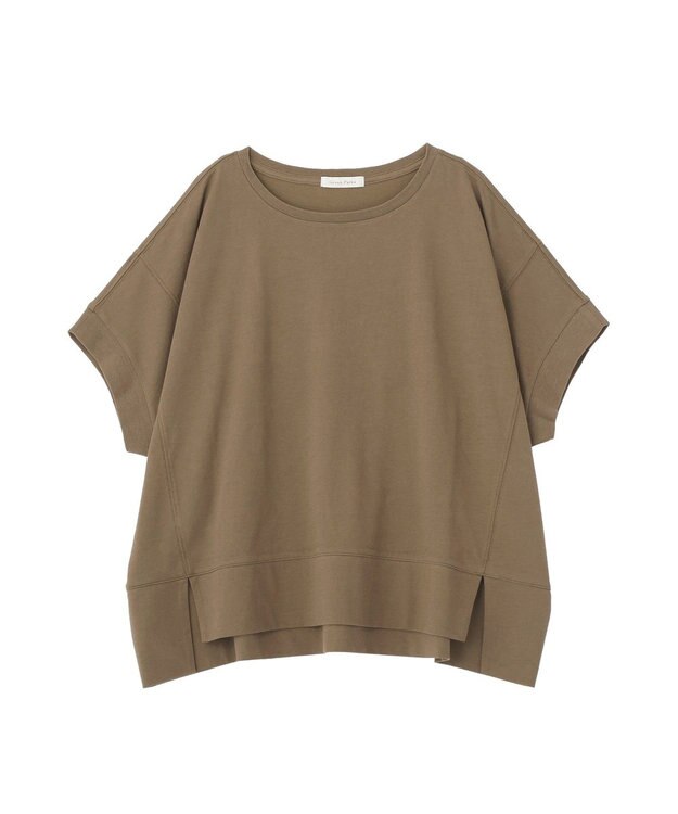 Green Parks 楽しゃれカットプルオーバー Khaki