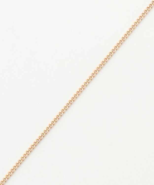 ANY SIS ダブルリング ネックレス ライトゴールド