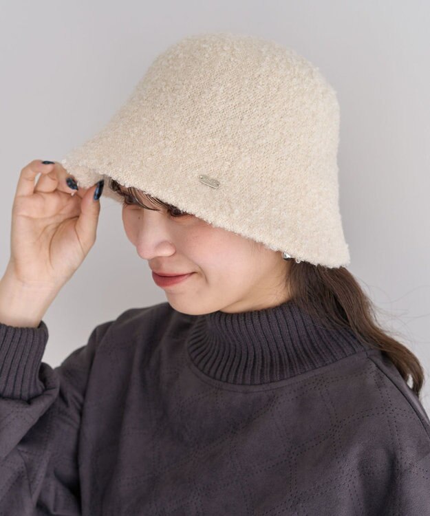 Green Parks ｅｖｅｒｙ　ｗａｌｋ．ブークレバケットハット Ivory