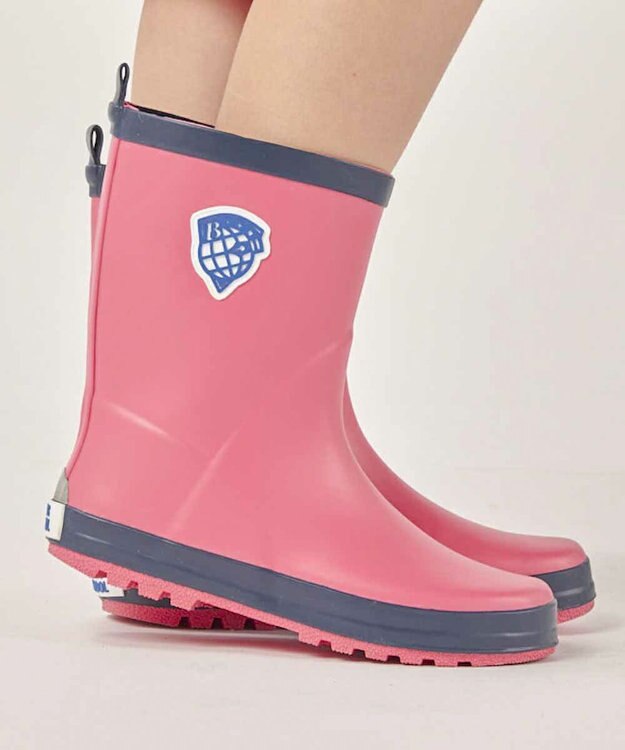 BEAMS SCHOOL レインブーツ ピンク