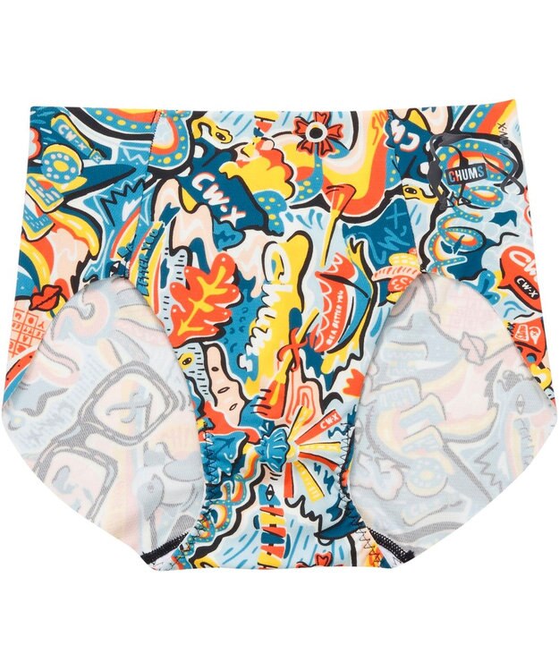 CW-X 【WOMEN】 CW-X 【CHUMS (チャムス)コラボ】 スポーツショーツ すそがズレあがりにくい 吸汗速乾(本体) ストレッチ性(本体) はきこみ丈あさめ レディース LNY200 /ワコール ターコイズ