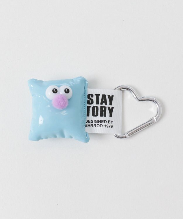 WEGO スクエアモンスターキーホルダー サックス