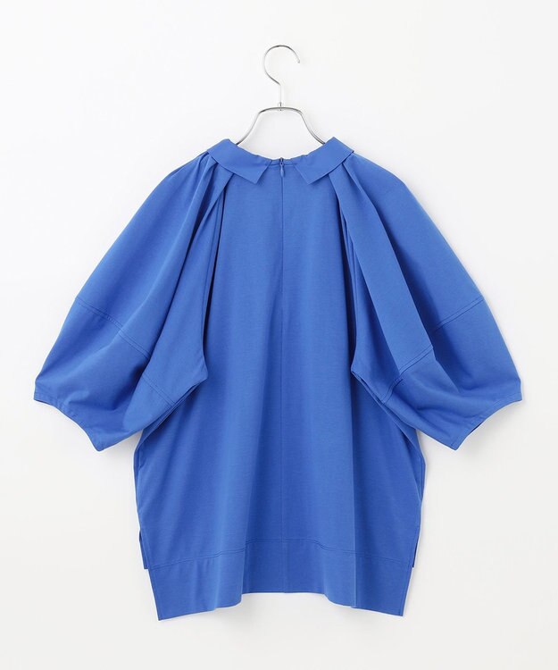 #Newans 【撥水・吸水速乾】コンビネーションベルスリーブカットソー ブルー系