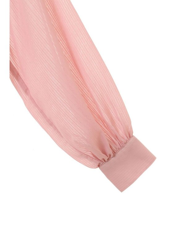 earth music&ecology ウエストドロストシアーシャツ Pink