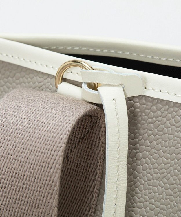 TOPKAPI 【Breath TOPKAPI】SCOTCH GRAIN スコッチグレイン ロングハンドル 2way トートバッグ チャーム付き　A4 ライトトープ