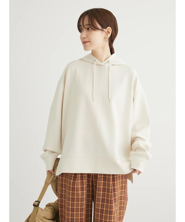 Green Parks Ｓｏｆｔ　Ｃｕｓｈｉｏｎ　ダンボールパーカー Ecru