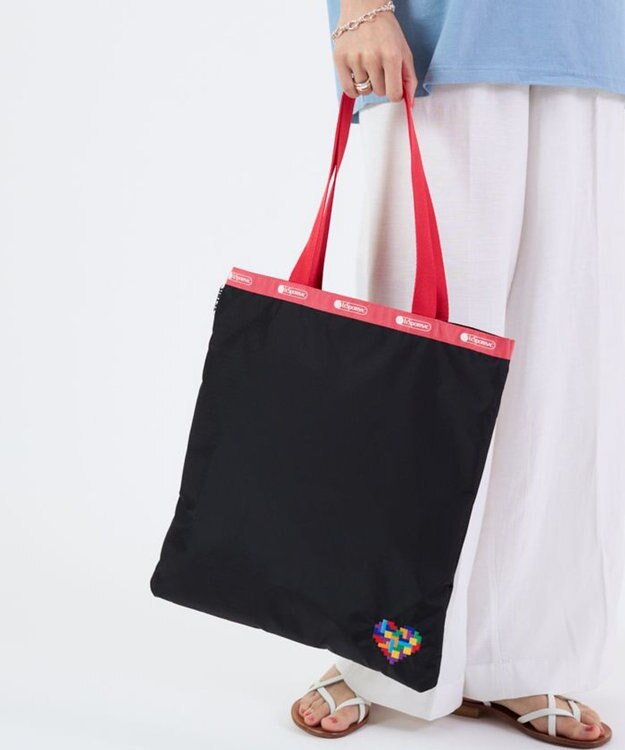 LeSportsac LARGE EMERALD TOTE/テトリスハートエンブロイダリートート テトリスハートエンブロイダリートート