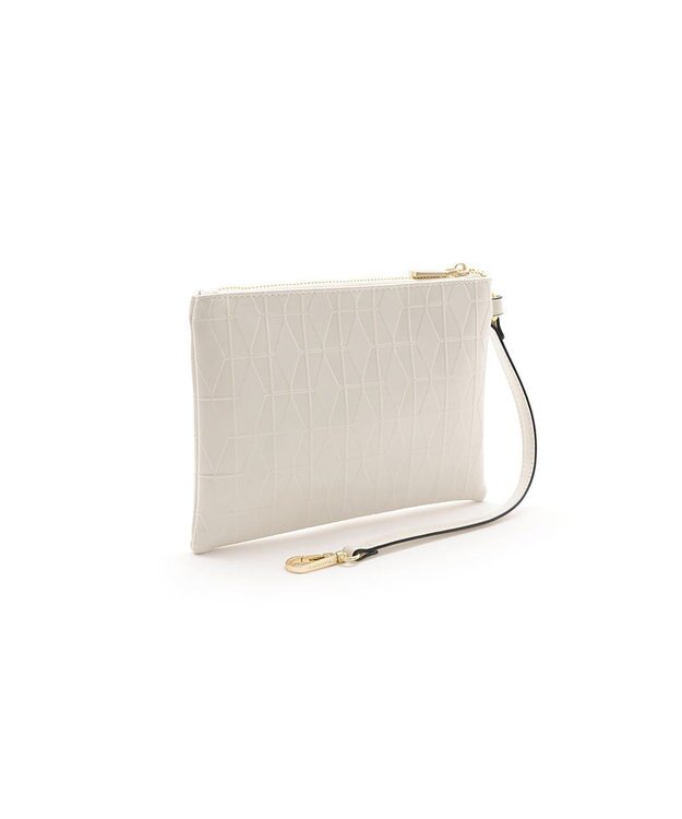 MioFIRANO TILE G001 トートバッグ ポーチ付き A4サイズ対応 WHITE