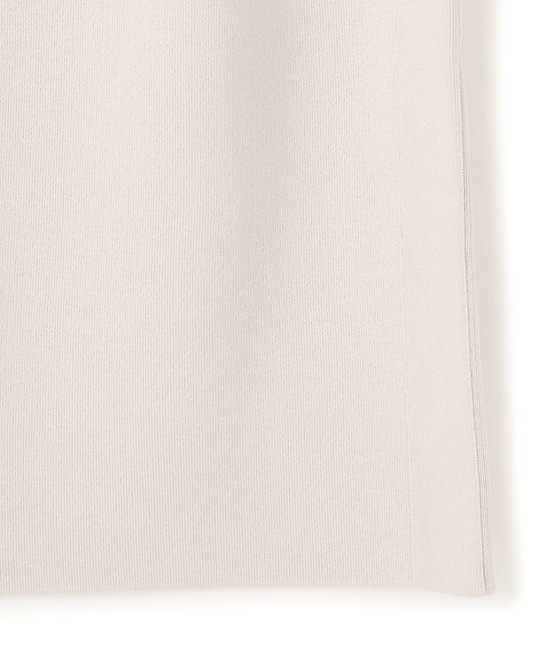 ICB L 【洗える】 シンセティックダブルフェイス ニットタイトスカート トープ系