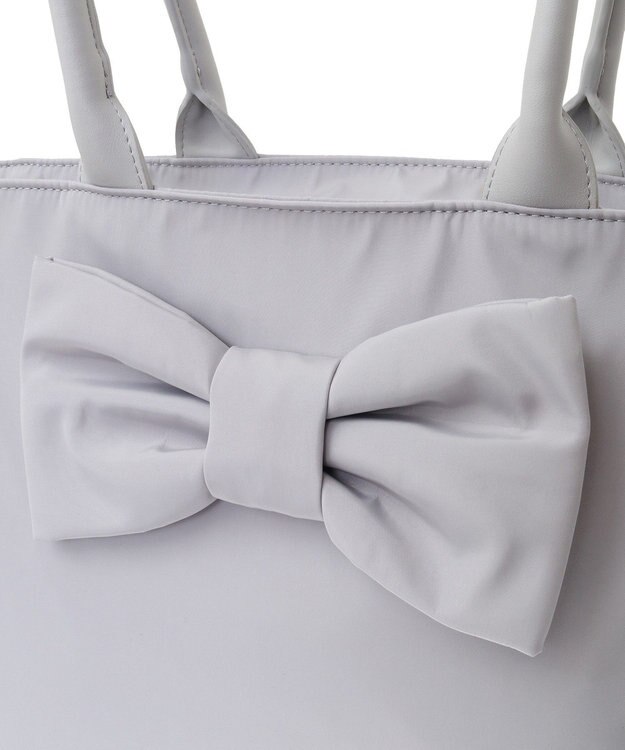 Maison de FLEUR EC限定フロントリボンキャリーオンバッグ Grayish Blue