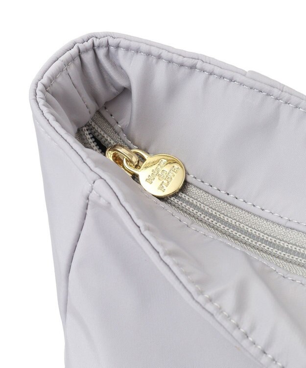 Maison de FLEUR EC限定フロントリボンキャリーオンバッグ Grayish Blue