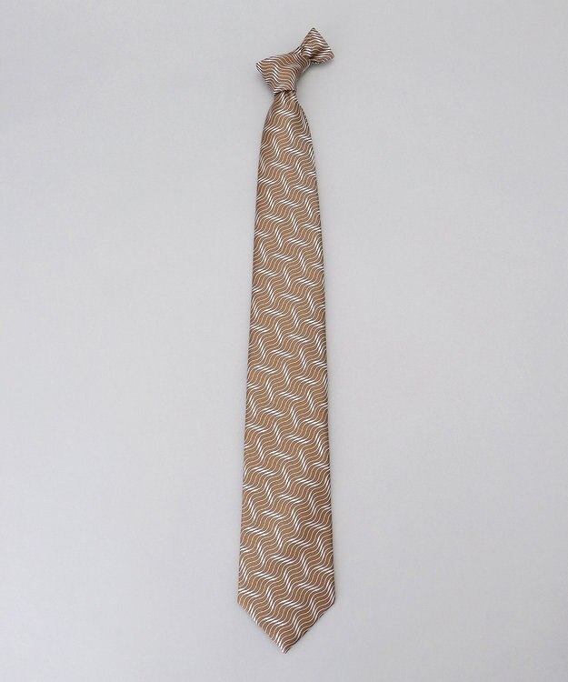 GOTAIRIKU GOTAIRIKU別注【MANTERO/マンテロ】ネクタイ_ウェイブ ベージュ系4