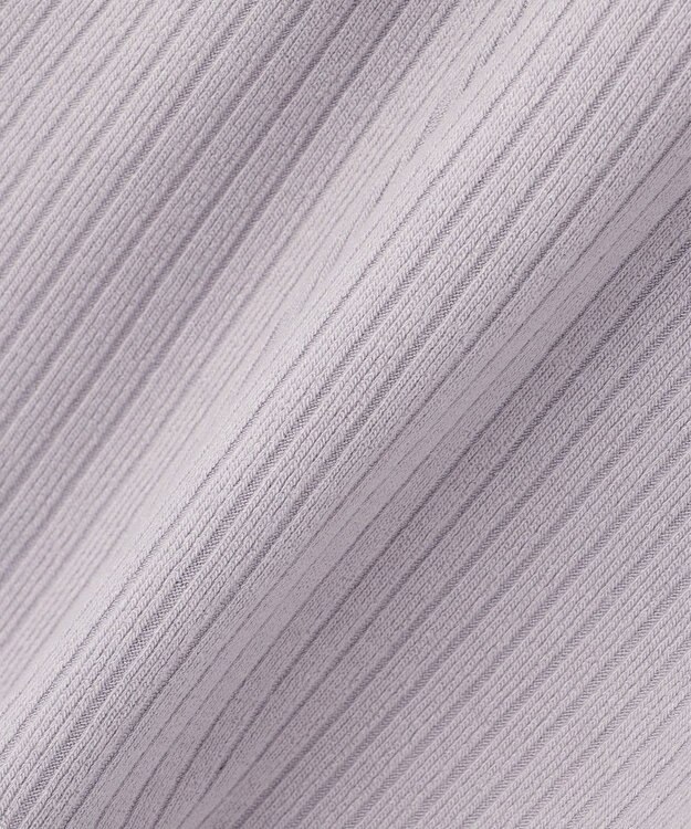 組曲 KIDS 【90-100㎝】バイカラーニットソー ワンピース ライトグレー系