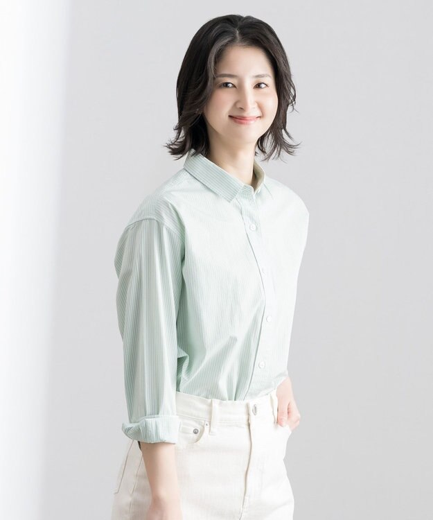 ONWARD Reuse Park 【23区】ブラウス春夏 グリーン