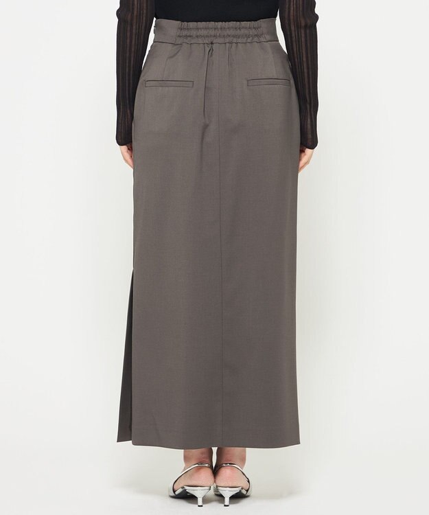 uncrave ツイミーツイル Iラインスカート スレート