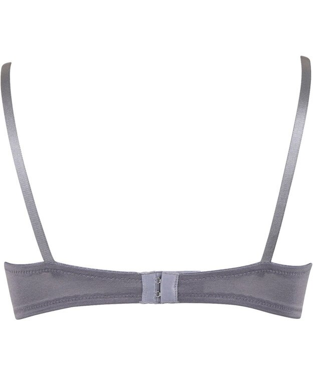 Wing ノンワイヤー　Tシャツブラ　透けにくくアウターにひびきにくい　AA・A・Bカップ　ウイング／ワコール　KB1521 グレー