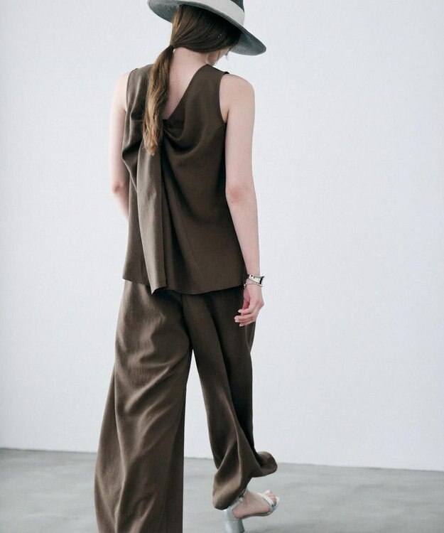 uncrave ドライタッチトロ イージーパンツ ブラック