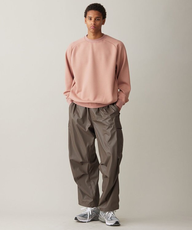 UNFILO MENS レザーライク カーゴパンツ [24年春夏商品] モカ