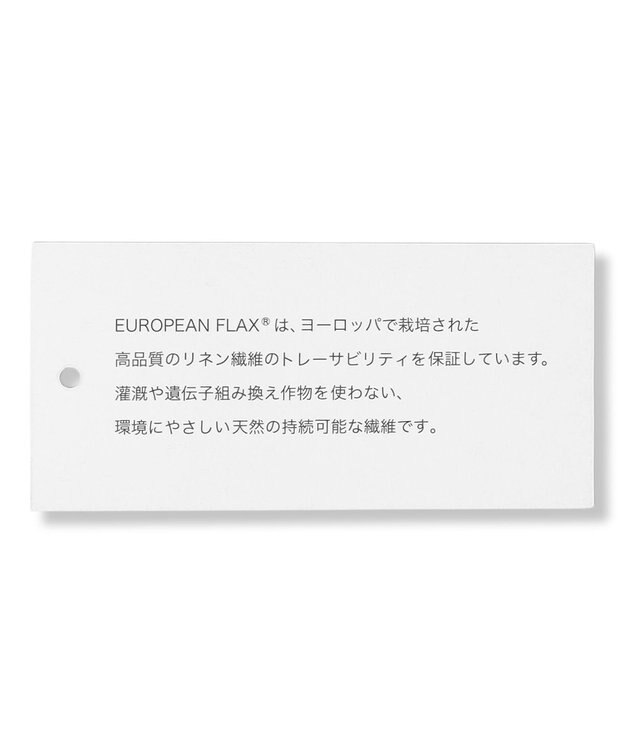 ANY ヨーロピアンリネンハーフスリーブシャツ ブルー