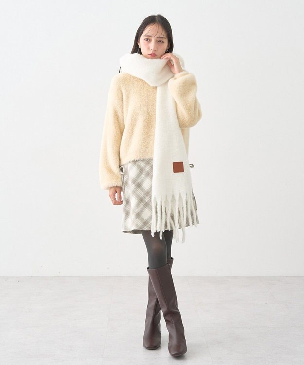 earth music&ecology ＯＲｉｅｎｔａｌ　ＴＲａｆｆｉｃ　ロングブーツ Brown