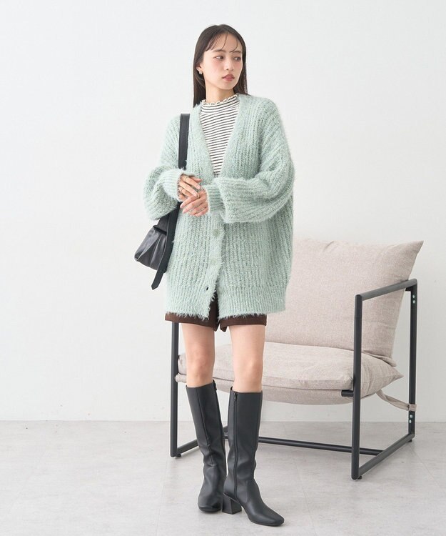 earth music&ecology ＯＲｉｅｎｔａｌ　ＴＲａｆｆｉｃ　ロングブーツ Black