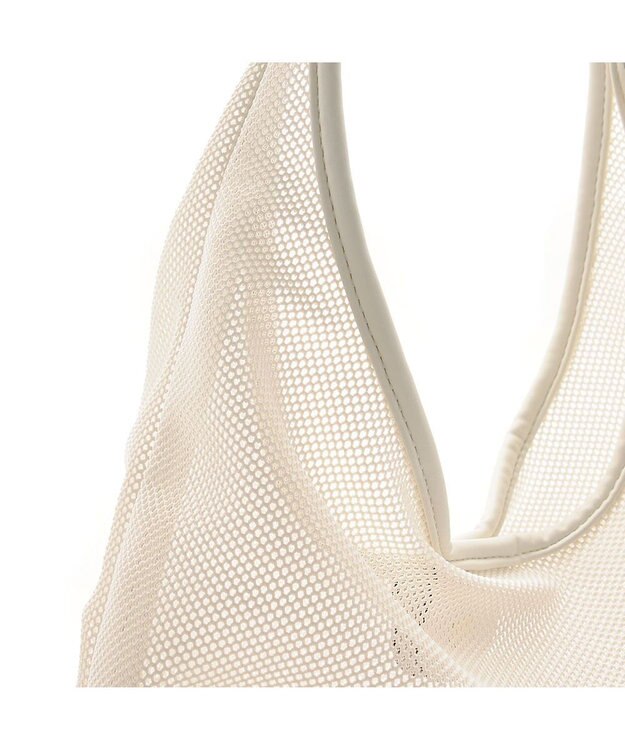 MioFIRANO TILE G001 トートバッグ ポーチ付き A4サイズ対応 WHITE