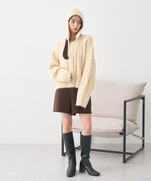 earth music&ecology ＯＲｉｅｎｔａｌ　ＴＲａｆｆｉｃ　ロングブーツ Black