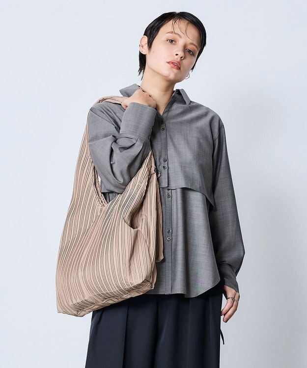 MioFIRANO DRAPE D001 トートバッグ 2WAY BEIGE