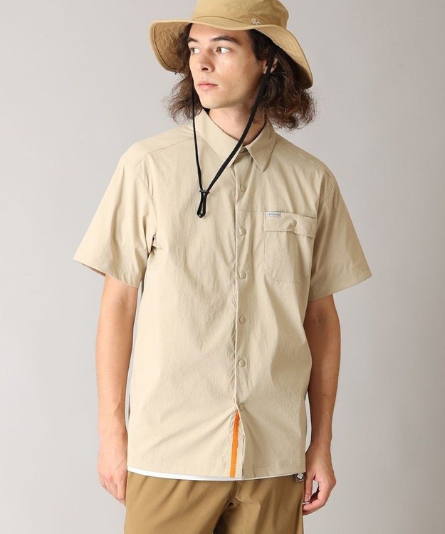 Columbia Columbia/ ランドローマーリップストップショートスリーブシャツII /コロンビア Ancient Fossil