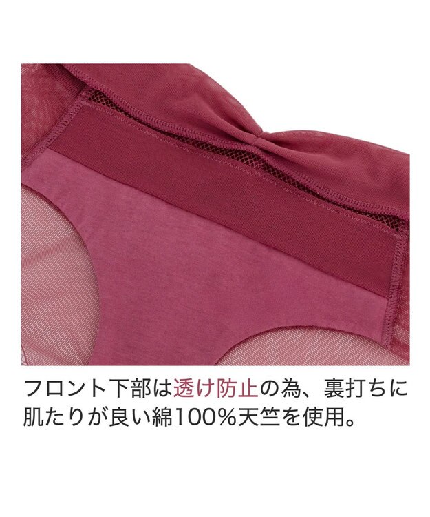 BRADELIS New York 【BRADELIS Me】 LiftMeUpショーツ カシス