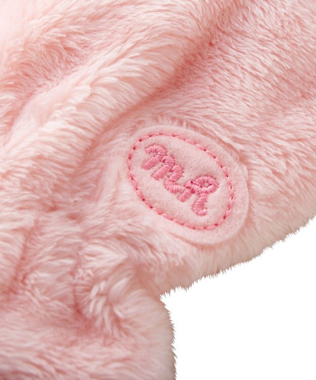 MIKI HOUSE HOT BISCUITS 【ミキハウス】【0-2歳】 マイクロファー ミトン ピンク