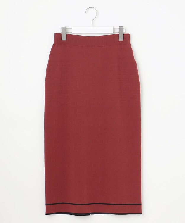 自由区 S レーヨンストレッチIライン スカート ローズ