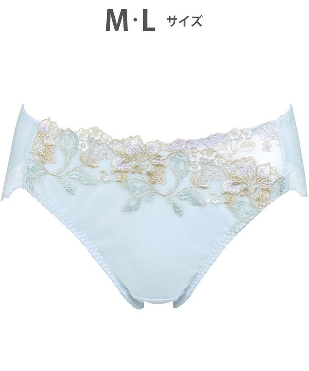 Wing Wing Lesiage 【5000シリーズ】 ペアショーツ はきこみ丈ふつう PF5000 ウイング／ワコール サックス