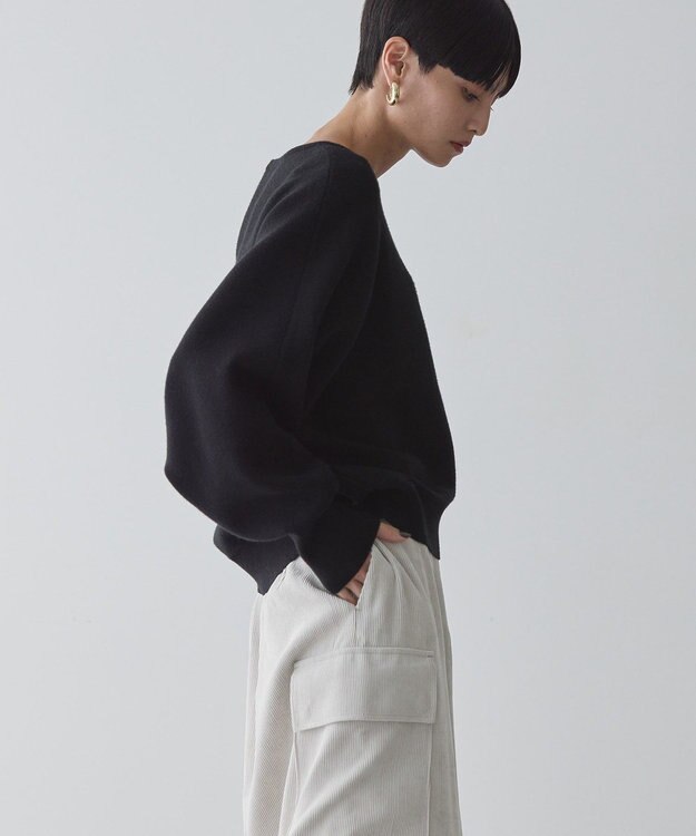 AMERICAN HOLIC バイパチドルマンニットプルオーバー Black