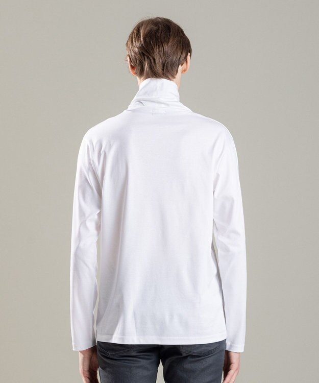 JOSEPH HOMME 【WEB限定商品】レオスムースシルケット　タートルネック ホワイト系