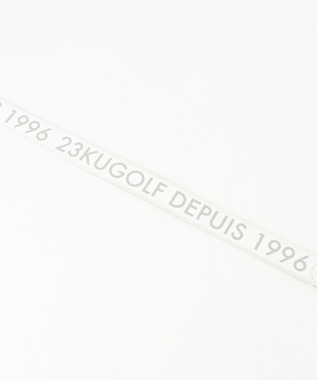 23区GOLF 【WOMEN】ロゴベルト ホワイト系