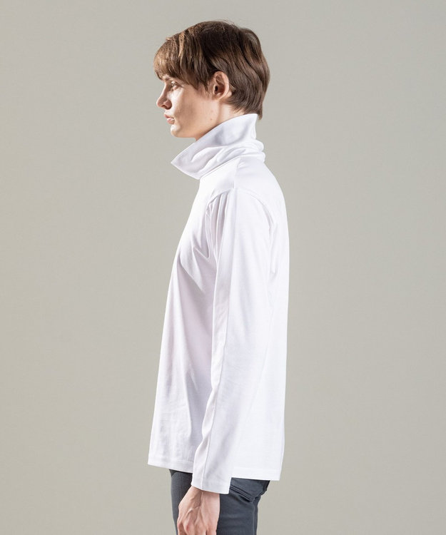 JOSEPH HOMME 【WEB限定商品】レオスムースシルケット　タートルネック ホワイト系