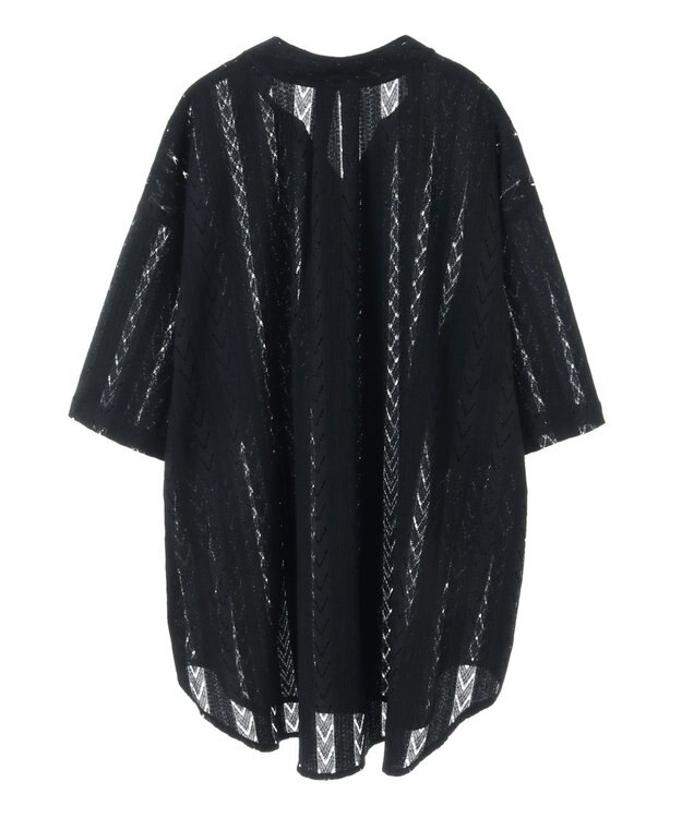 CRAFT STANDARD BOUTIQUE レースシャツ Black