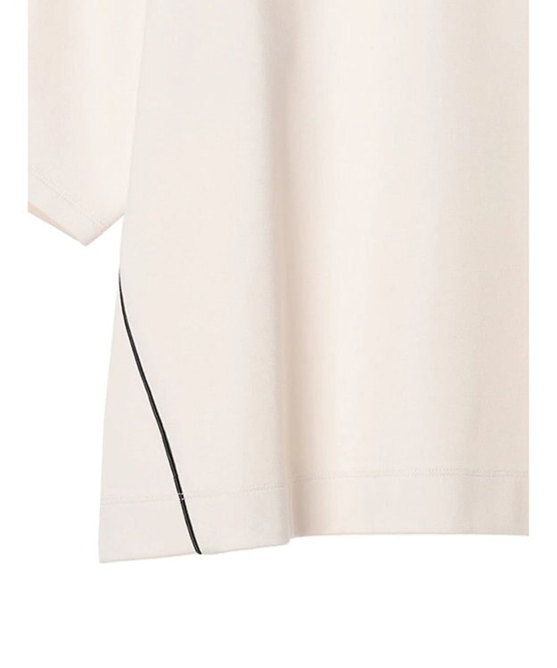 Green Parks ライン使いポンチカットプルオーバー Off White